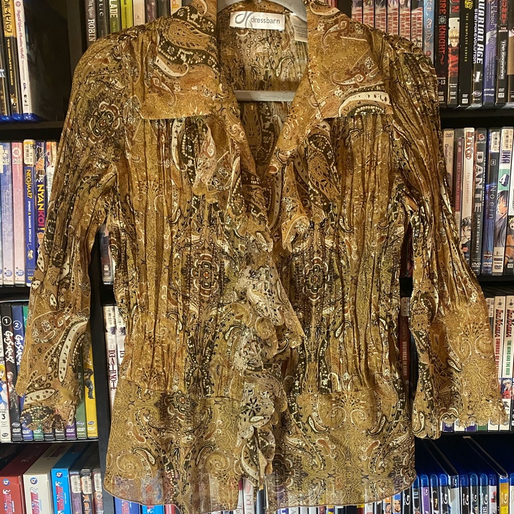 Dressbarn button up blouse